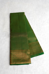 Green Color Kanchipuram Brocade Saree