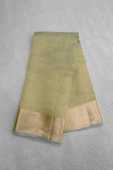 Pastel Color Tissue Organza Saree