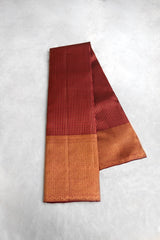 Wine Color Kanchipuram Silk Saree