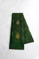 Green Color Kanchipuram Soft Silk Saree