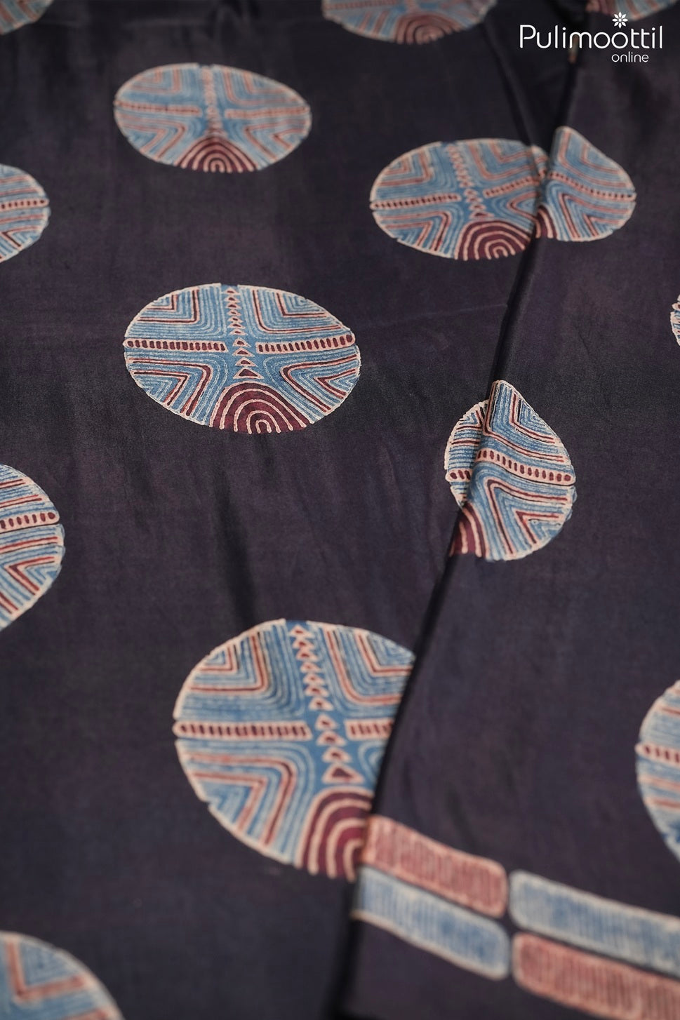 Dark coffee color modal silk saree