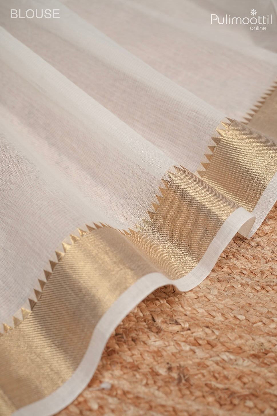 Kerala traditional cotton saree