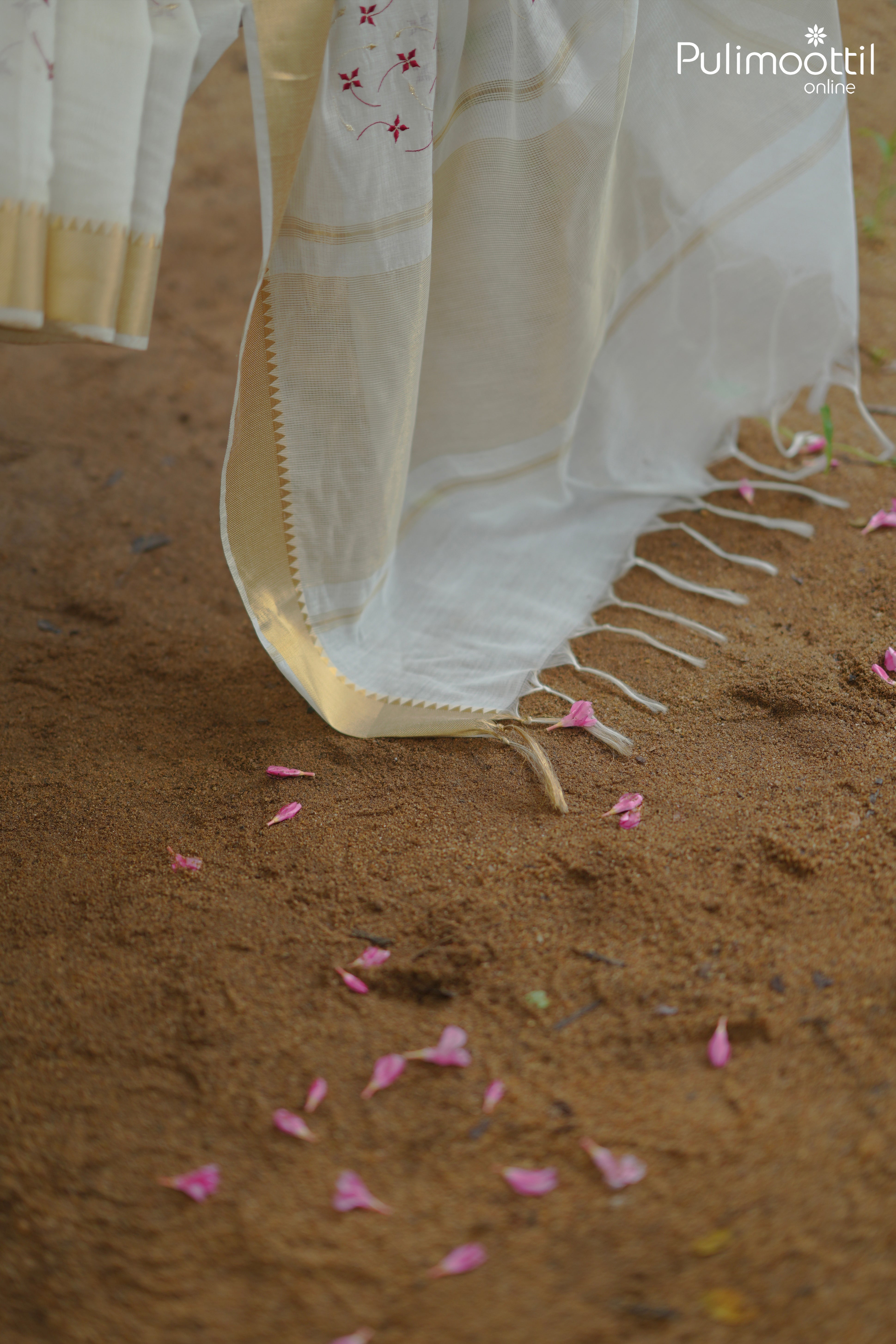 Kerala traditional cotton saree