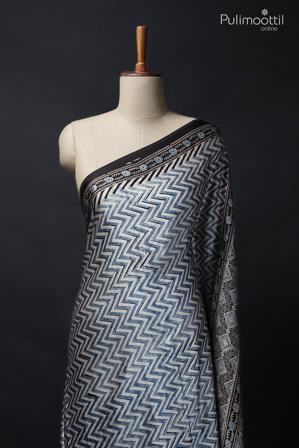 Multicolor modal silk saree