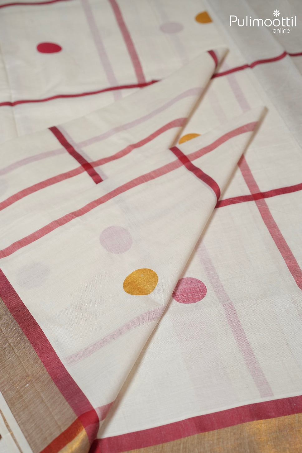 Kerala Traditional Cotton Set Saree
