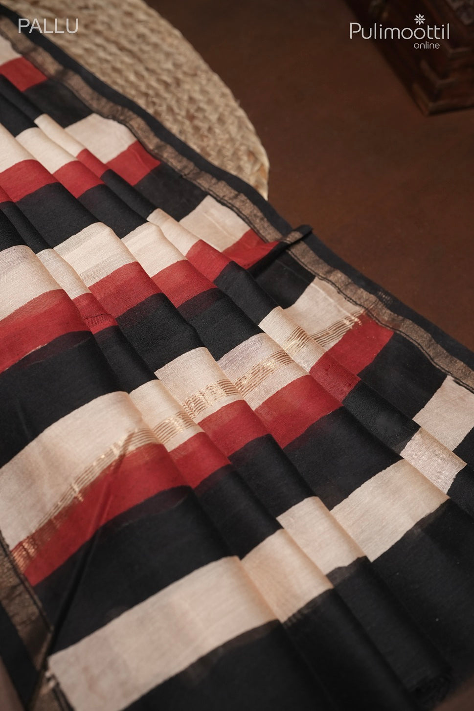 Multi colour Chanderi saree
