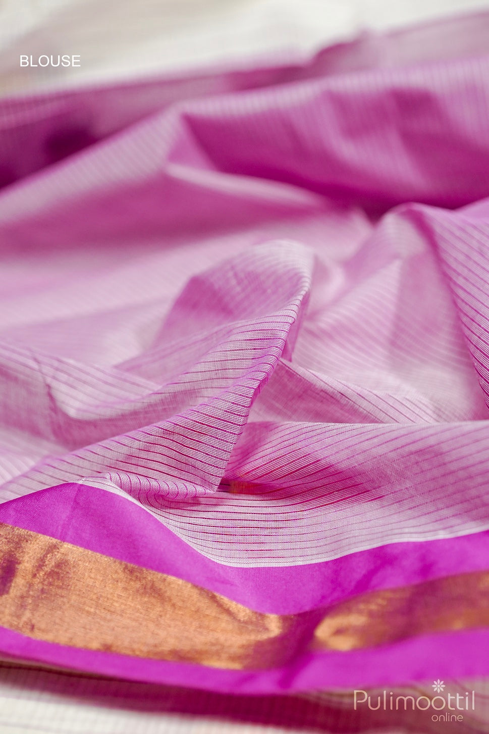 Kerala Cream Cotton Free Hand Painting Onam Fancy Saree.