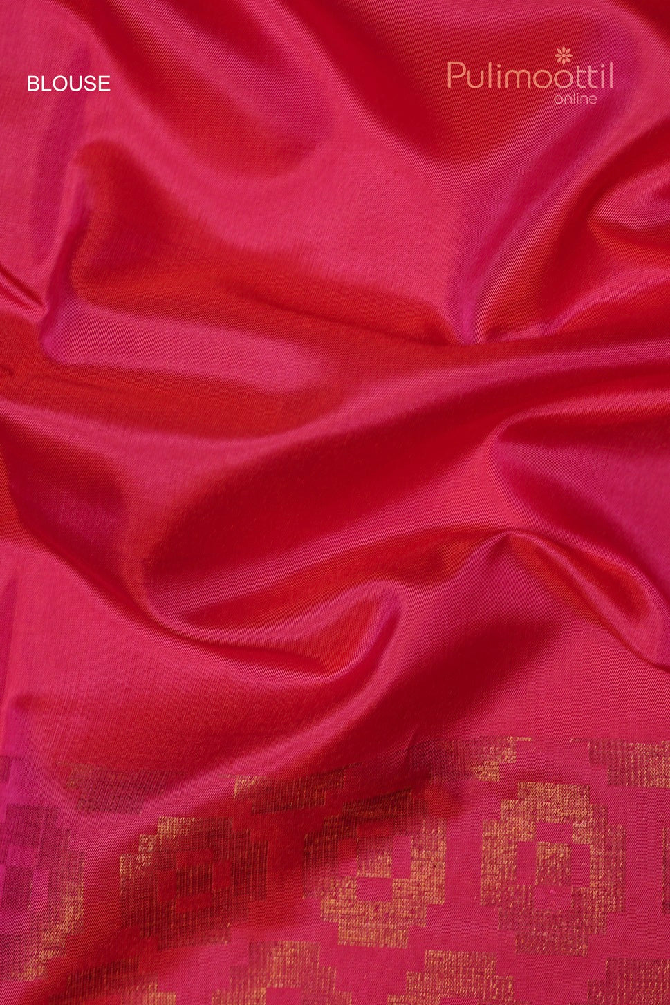 Pink Colour Kanchipuram Soft Silk Saree