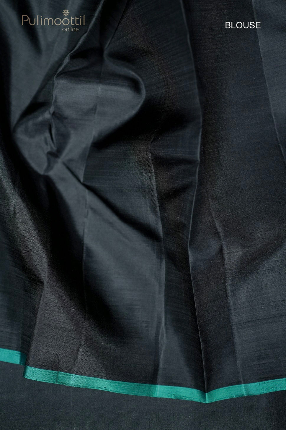 Black Colour Kanchipuram Designer Wedding Saree