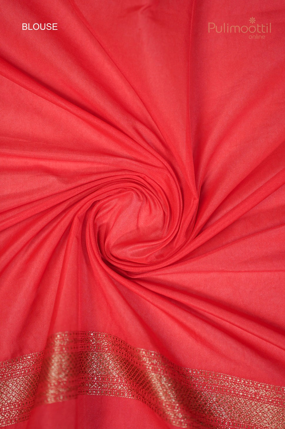 Red Colour Kattan Silk Saree.