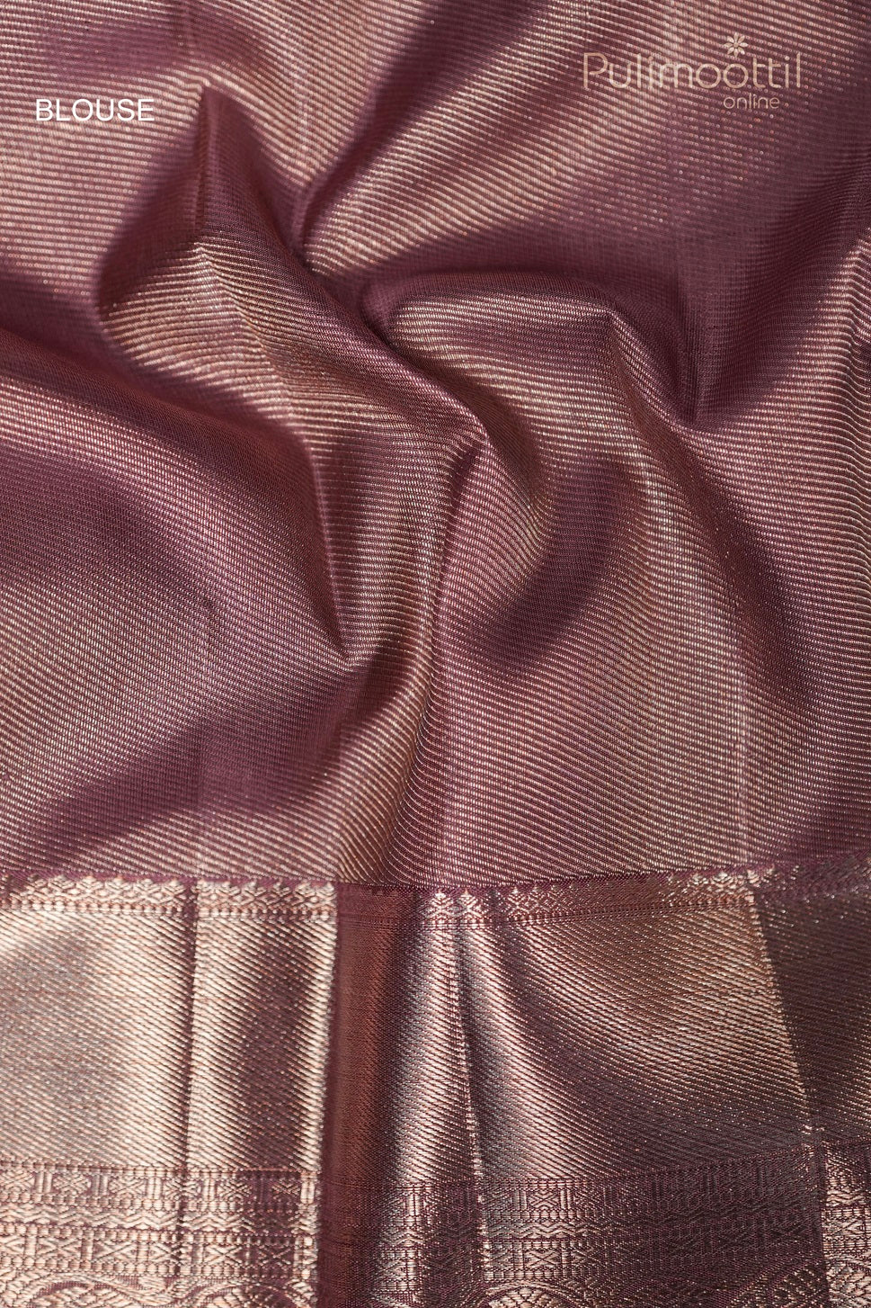 Pastel Onion Kanchipuram Brocade Wedding Saree