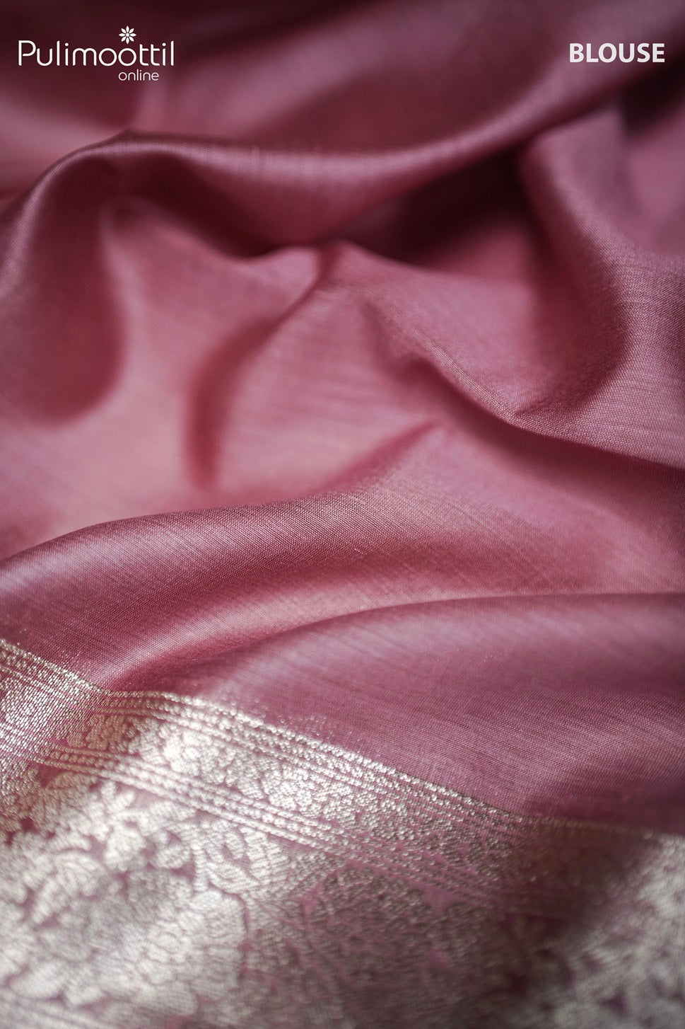 Double Shade Chanderi Banaras Silk Saree.