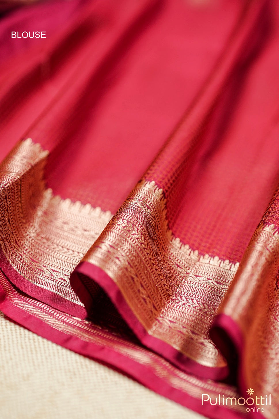 Blue Colour Arni Silk Saree.