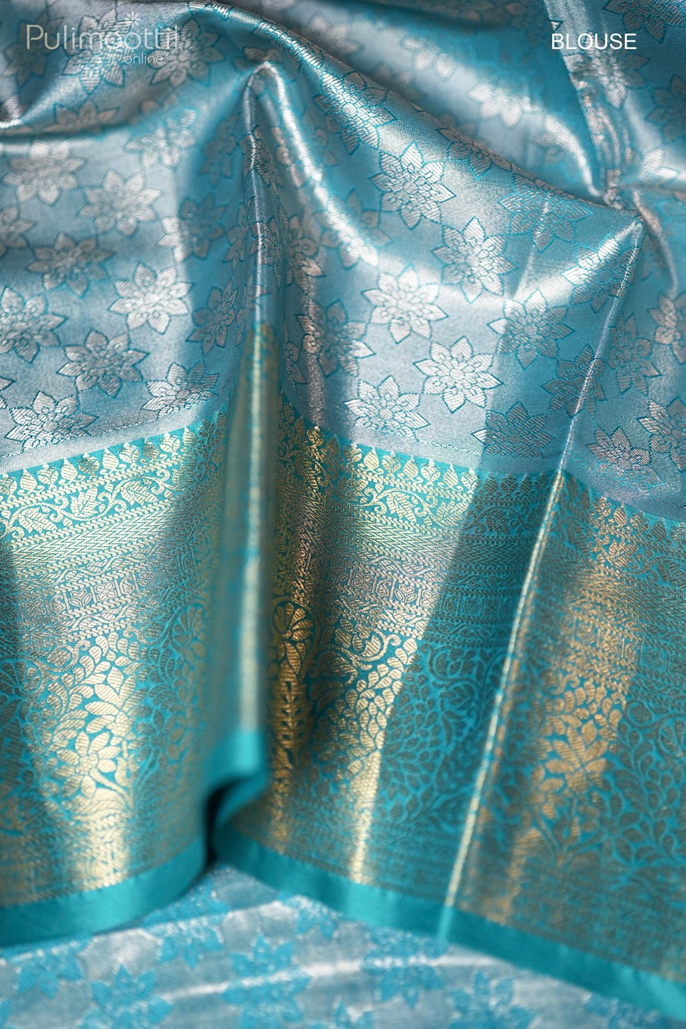 Pink Colour Kanchipuram Semi Silk Saree