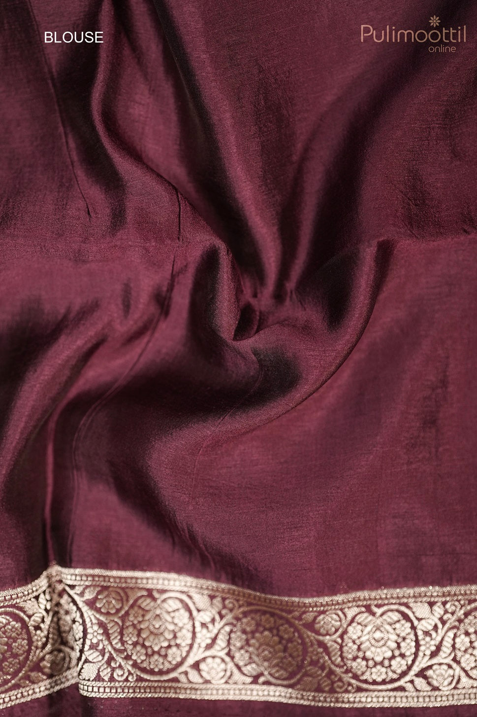 Maroon Colour Organza Fancy Saree