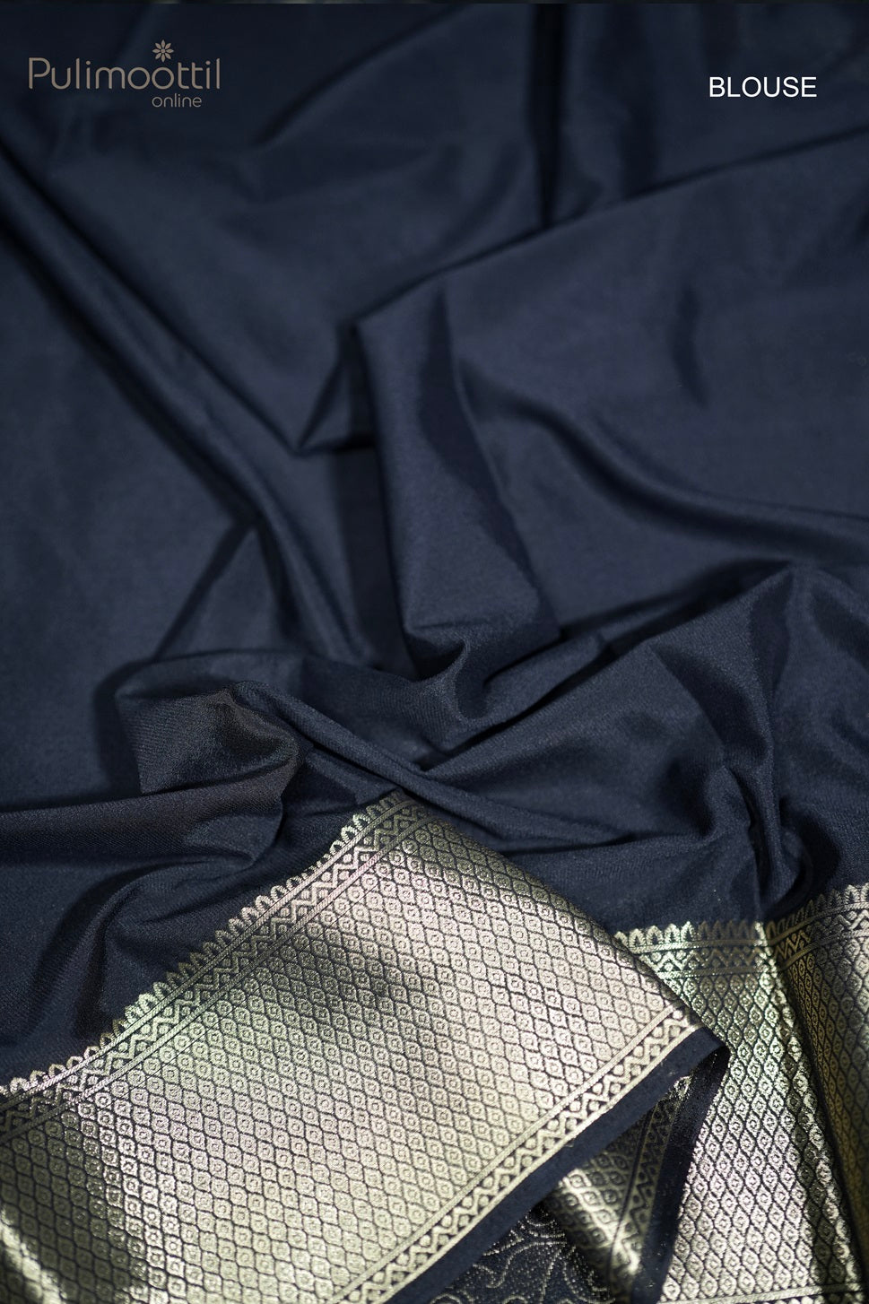 Black Colour Banarasi Saree