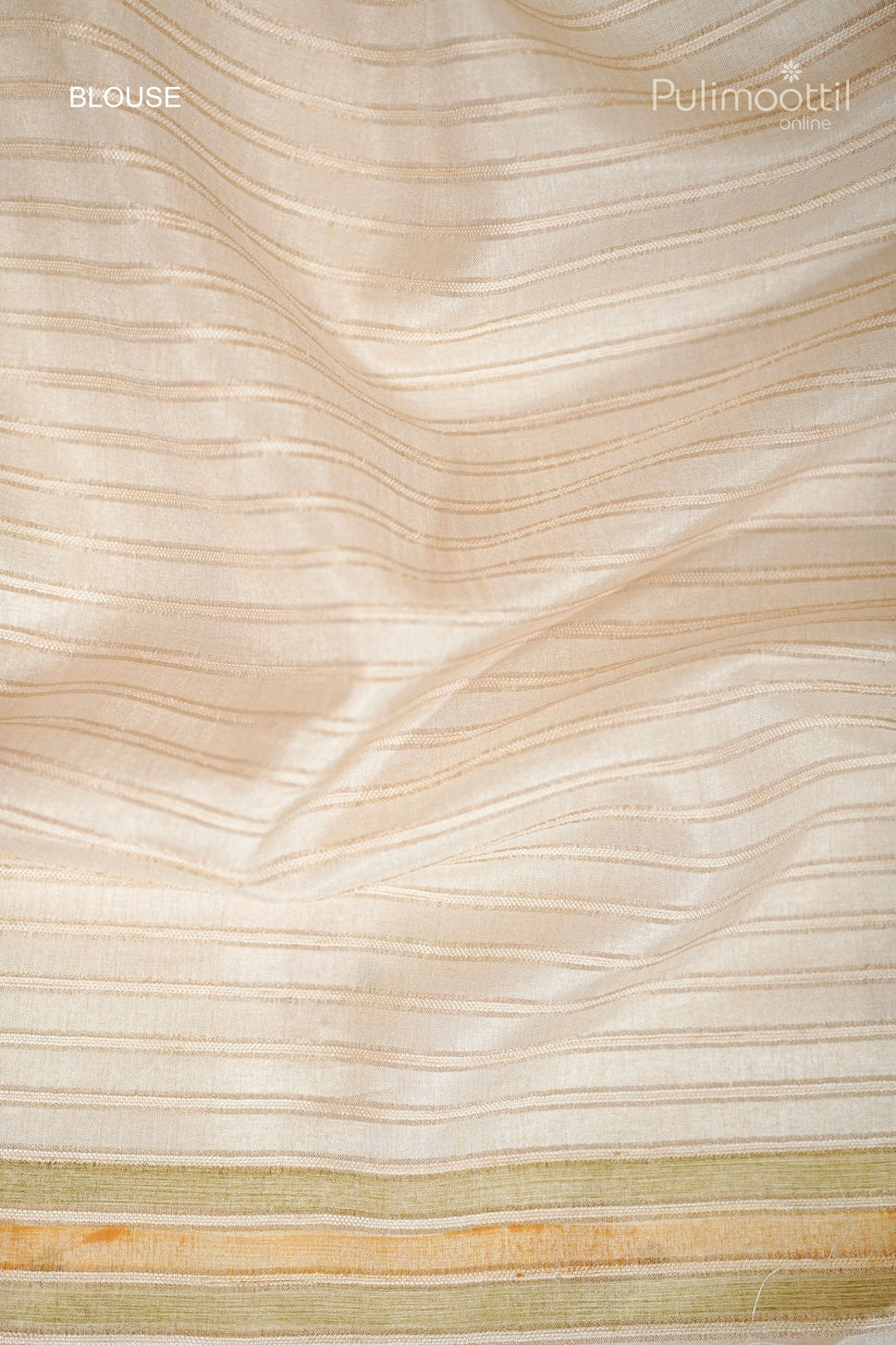 Cream Colour Matka Silk Saree