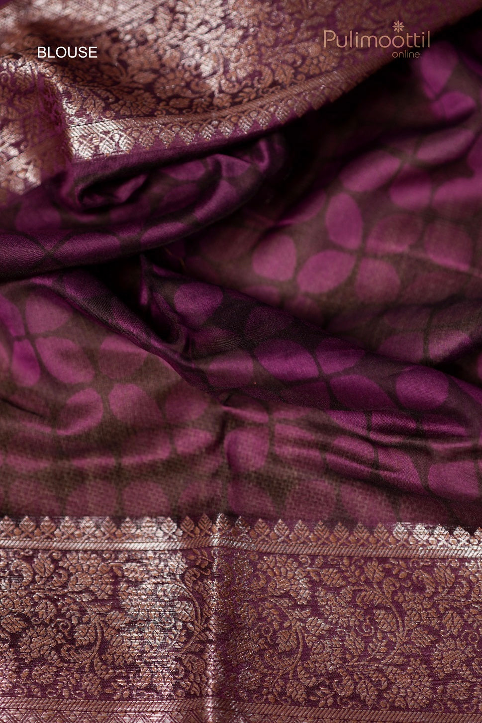 Multicolor semi Chanderi silk saree