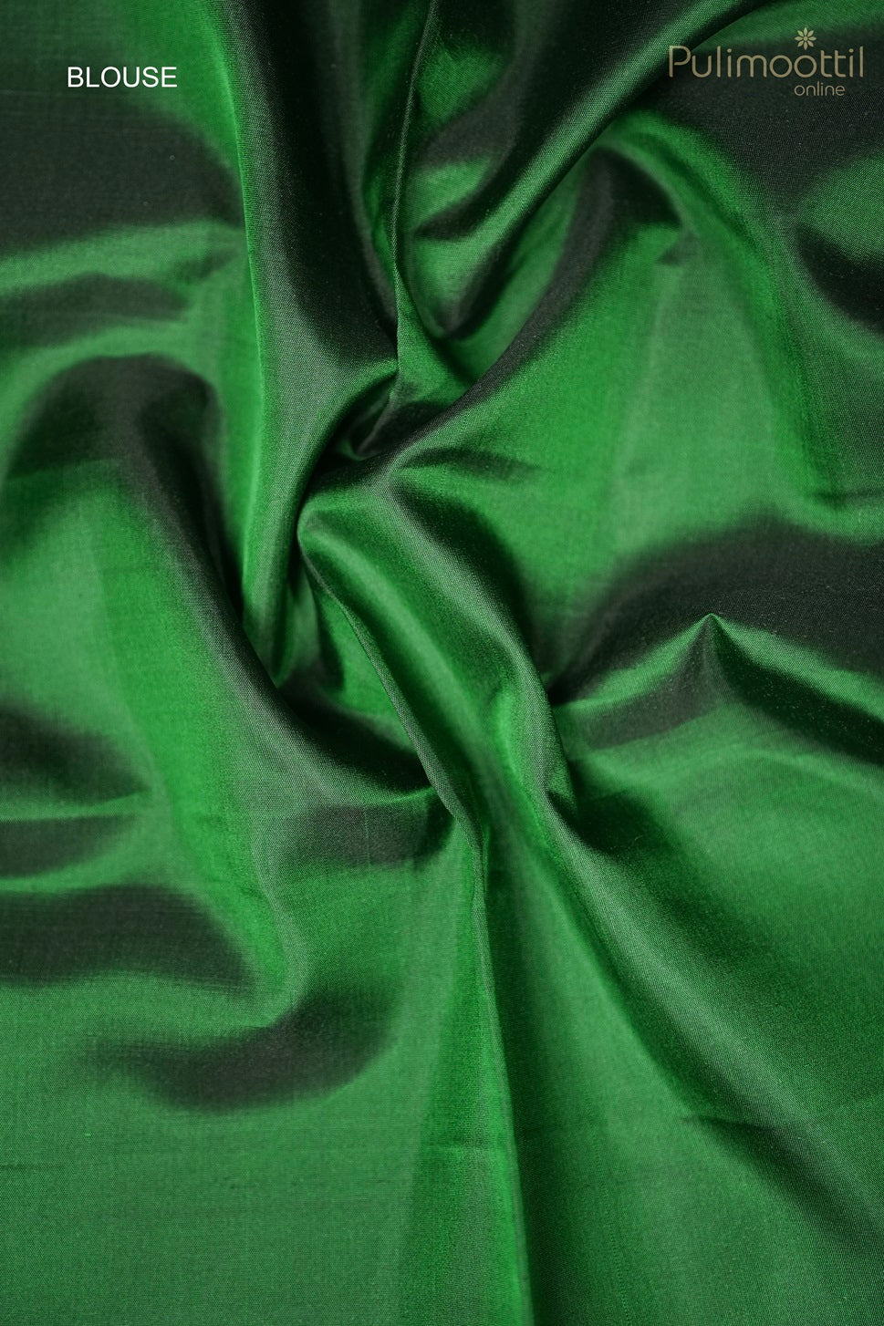 Bottle Green Colour Kanchipuram Soft Silk Saree