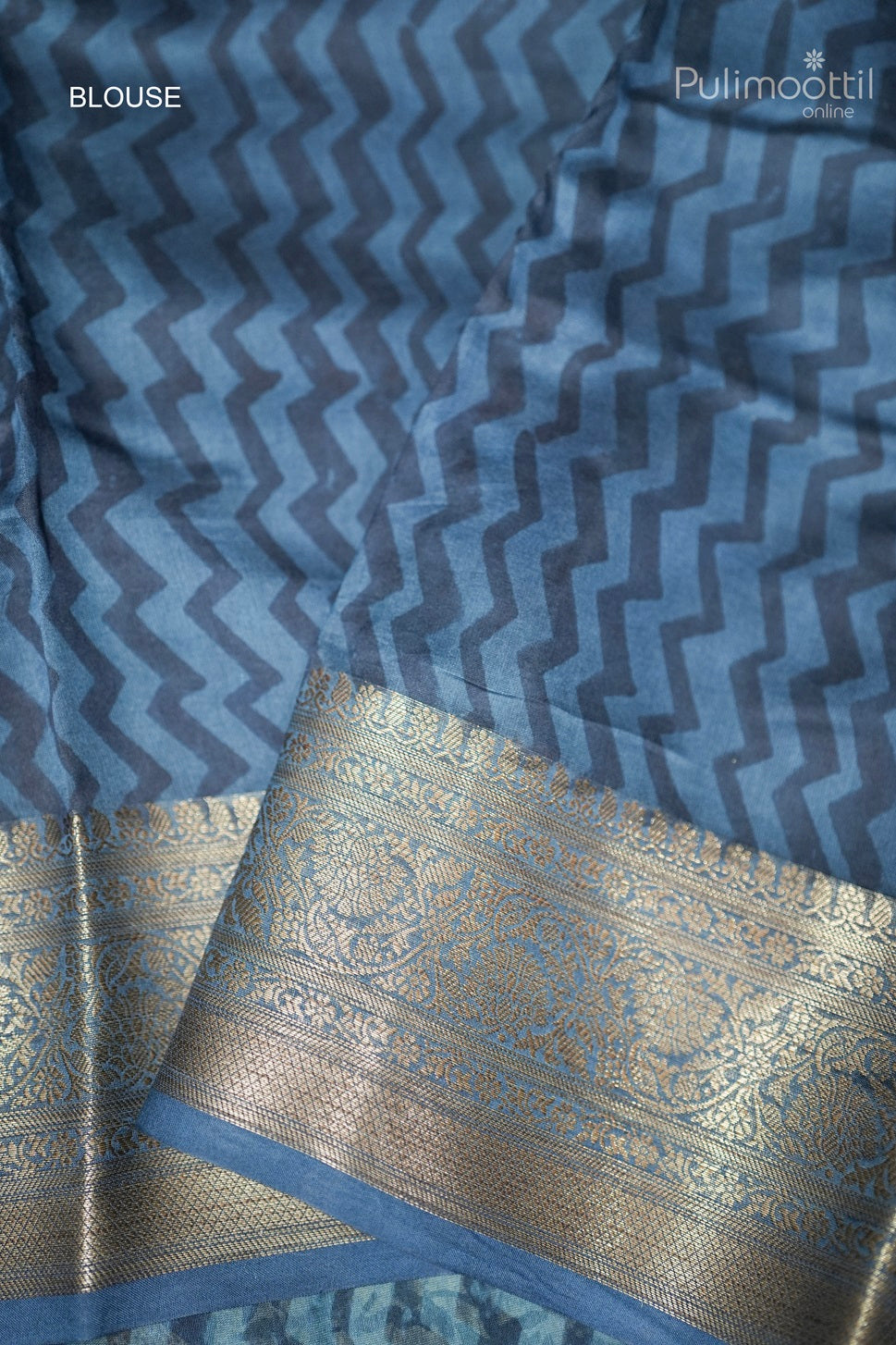 Cream Colour Chanderi Silk Saree