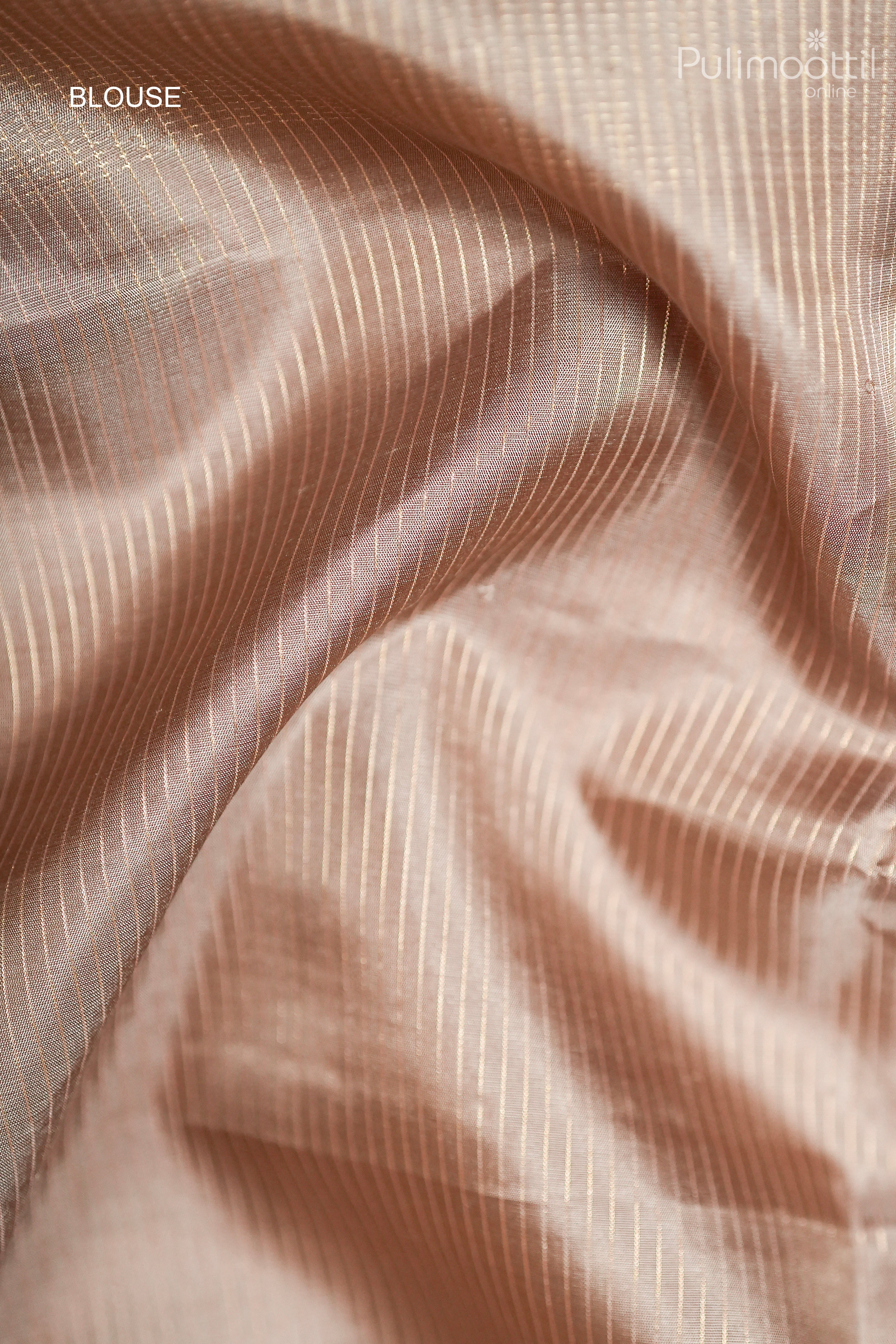 Brick Orange Red Colour Kanchipuram Designer Saree