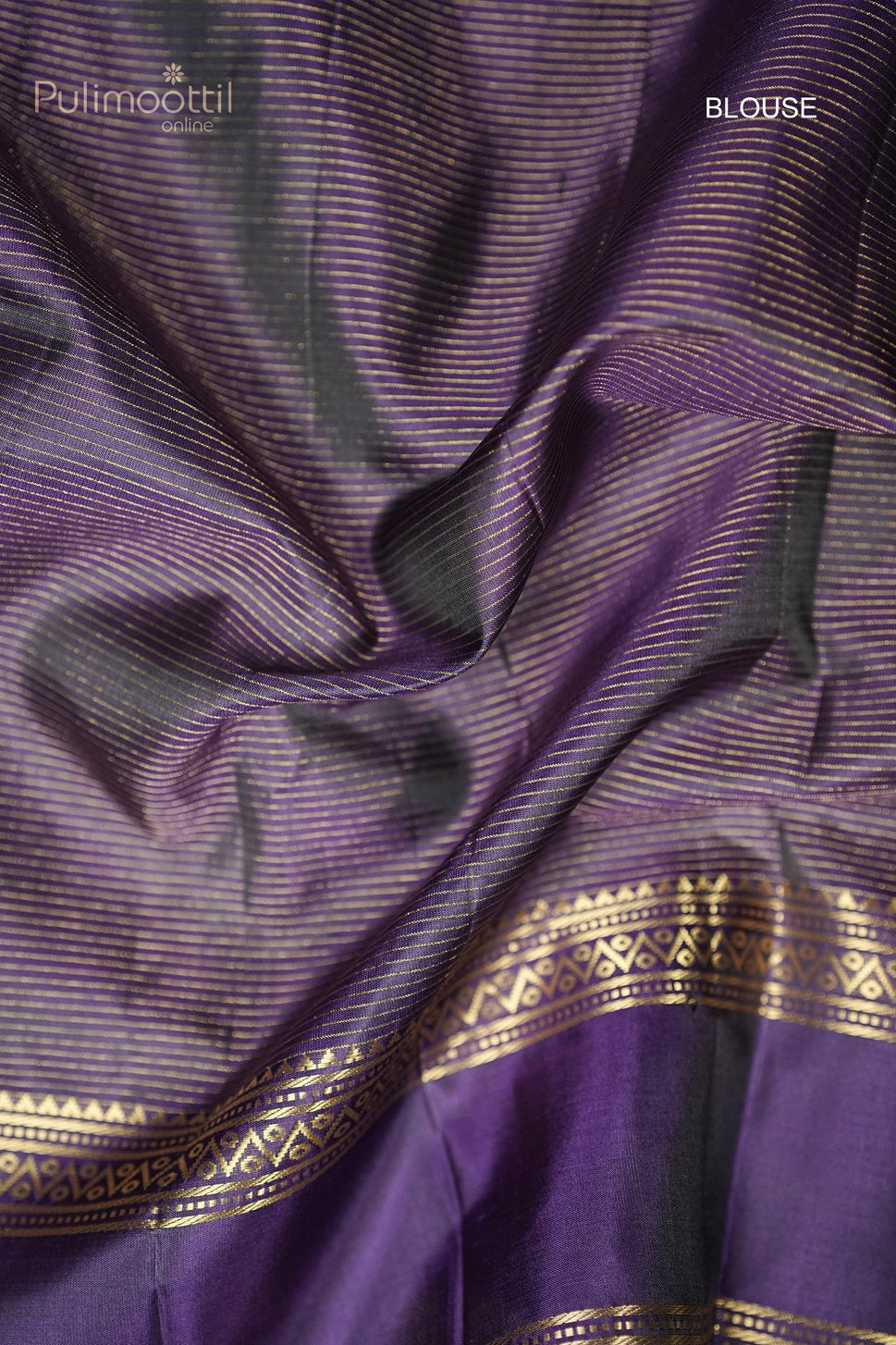 Greyish Olive Green Colour Kanchipuram Soft Silk Saree.