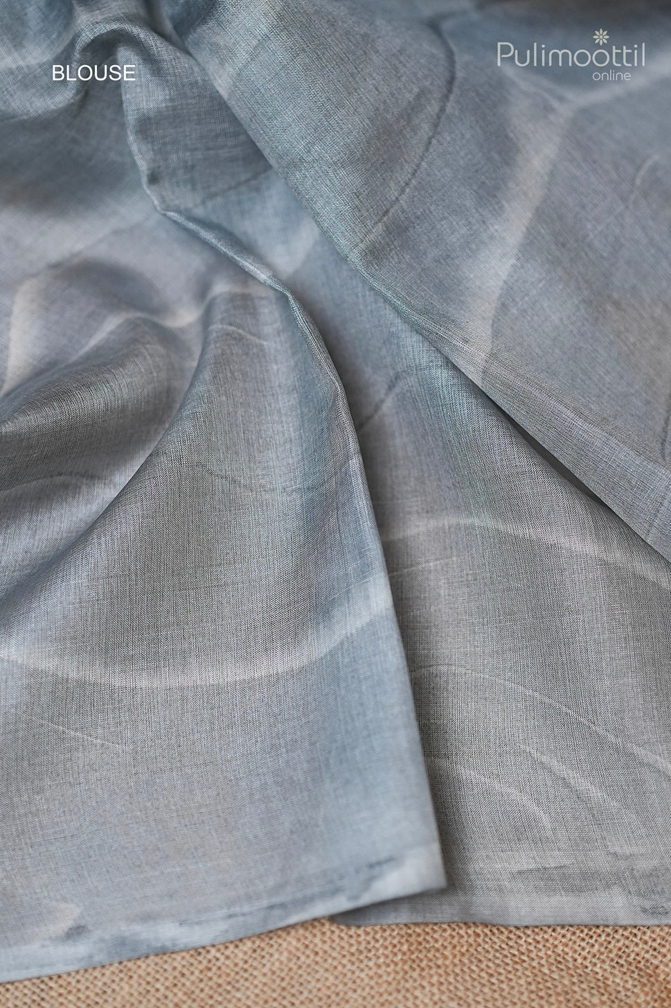 Teal Green Colour Tussar Silk Saree