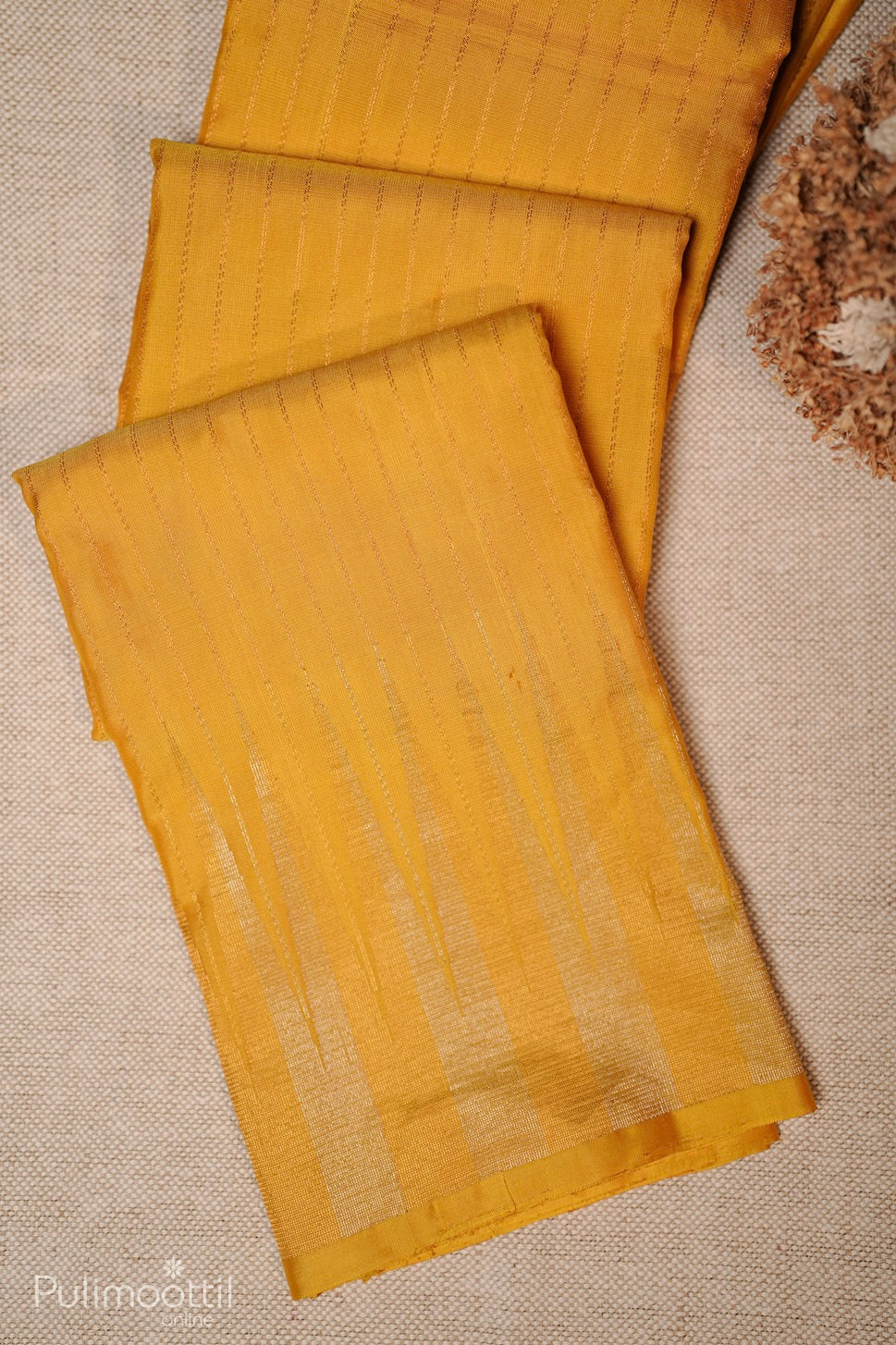 Yellow Colour Kanchipuram Soft Silk Saree