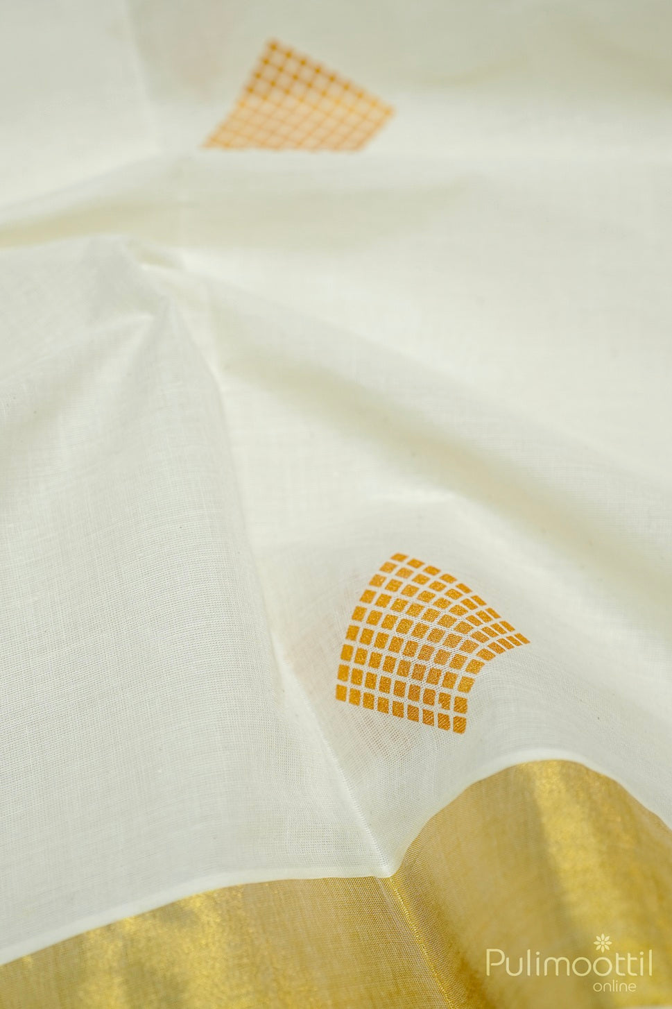Kerala Traditional Cotton Set Saree.