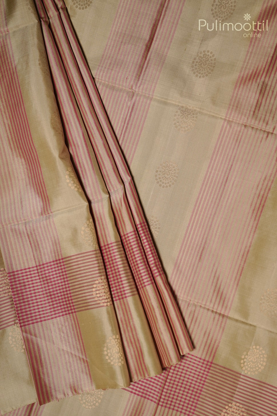 Georgian Green Colour Kanchipuram Soft Silk Saree