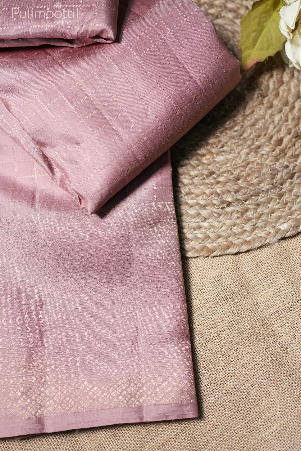 Puca Colour Kanchipuram Designer Saree