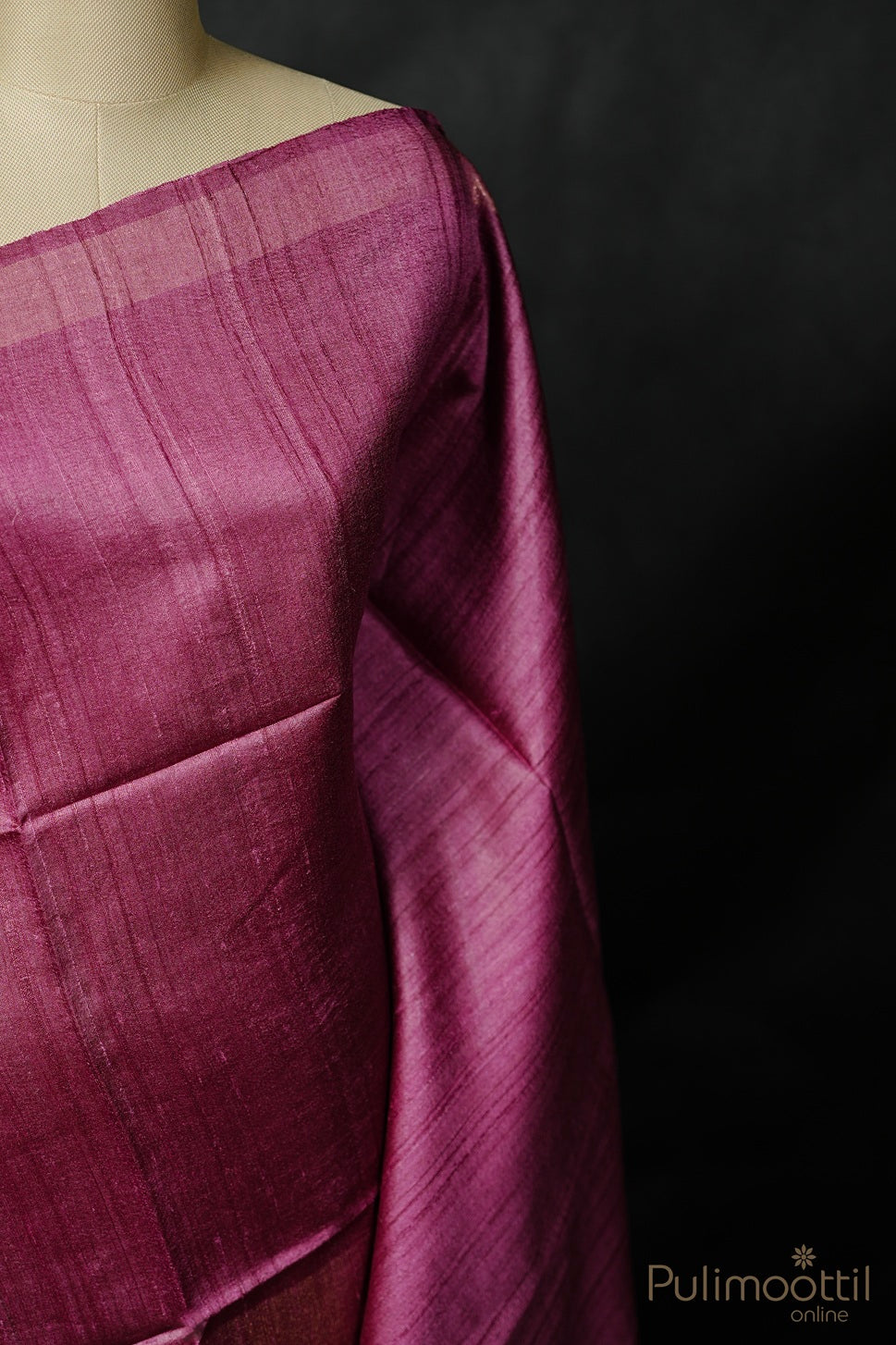 Pastel Pink Colour Jute Silk Saree.