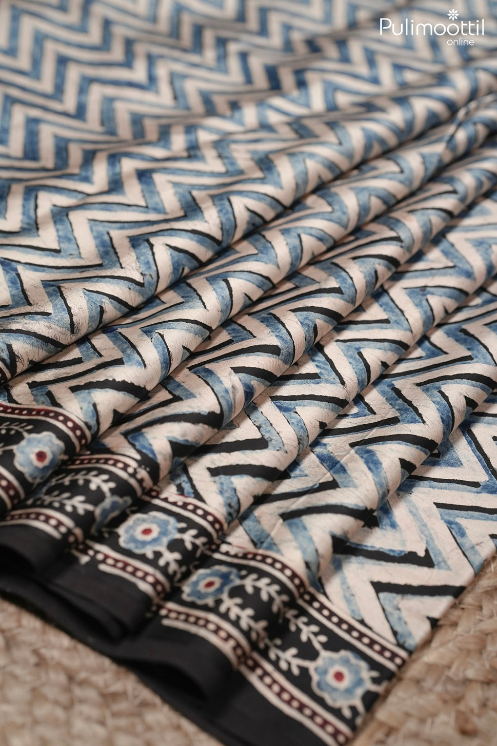 Multicolor modal silk saree