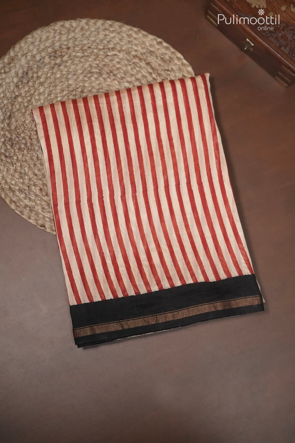 Multi colour Chanderi saree
