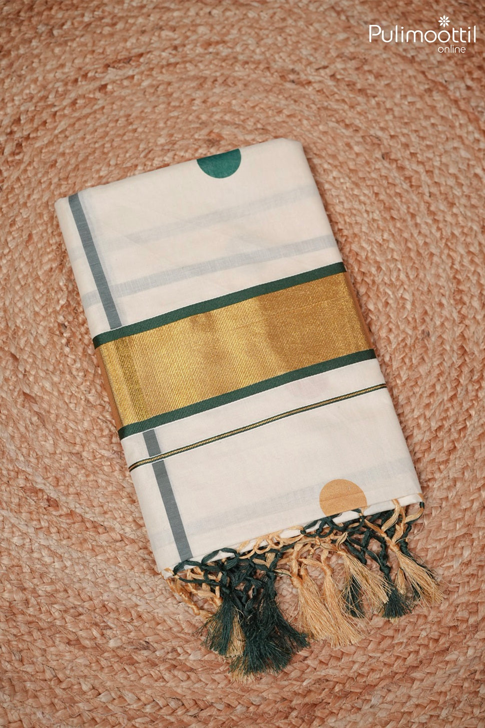 Kerala Traditional Cotton Set Saree
