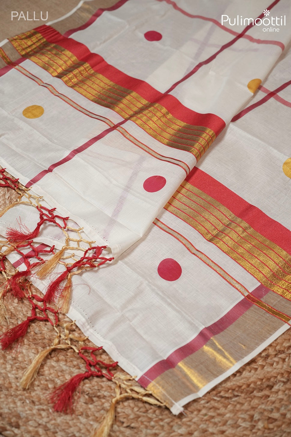 Kerala Traditional Cotton Set Saree
