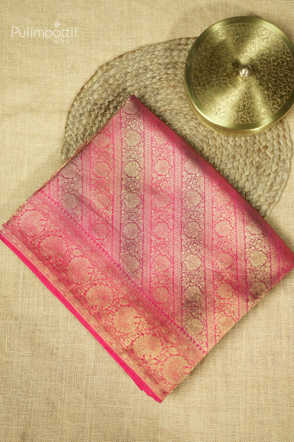 Multicolour Banarasi Silk Saree.