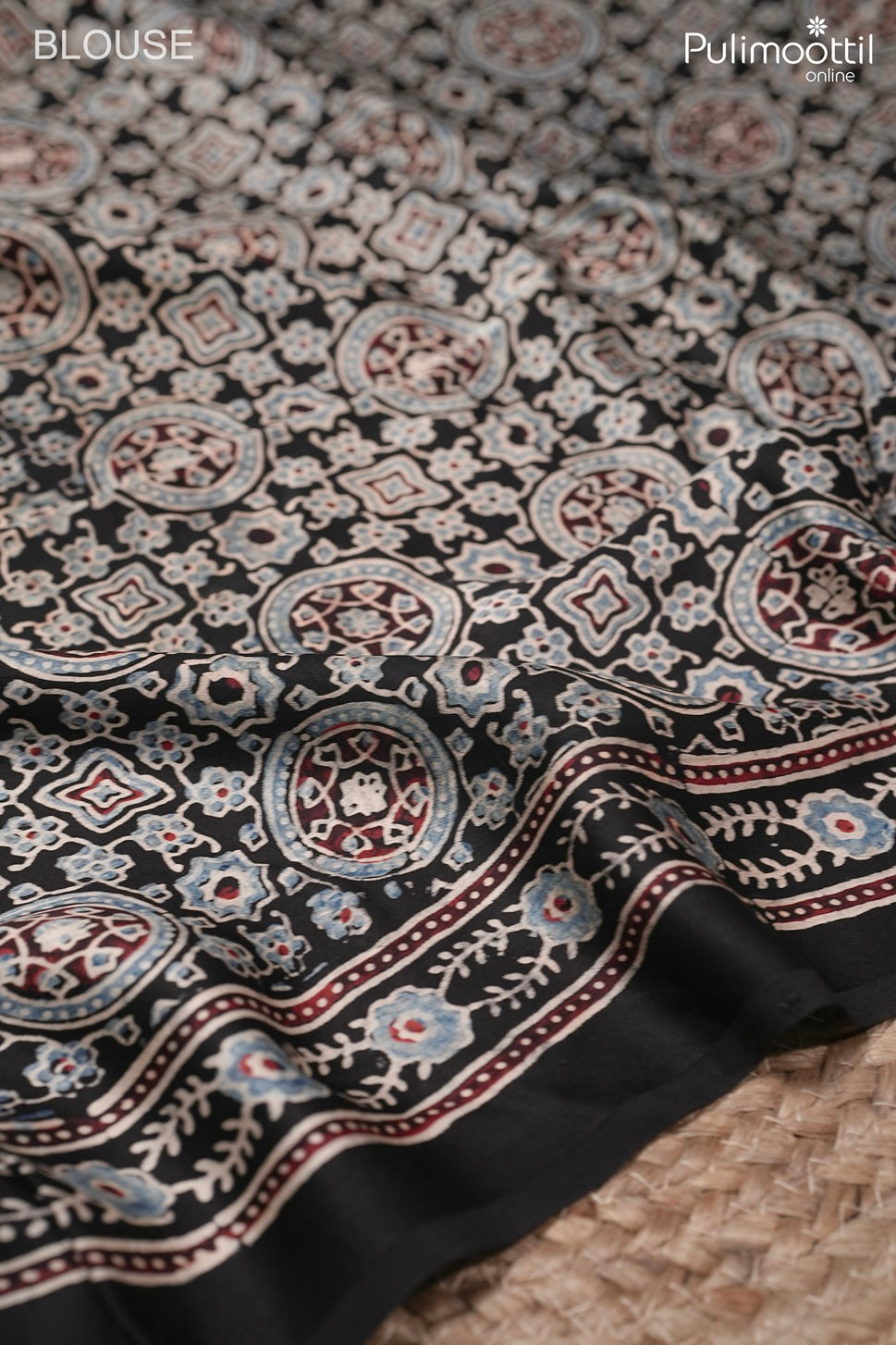 Multicolor modal silk saree