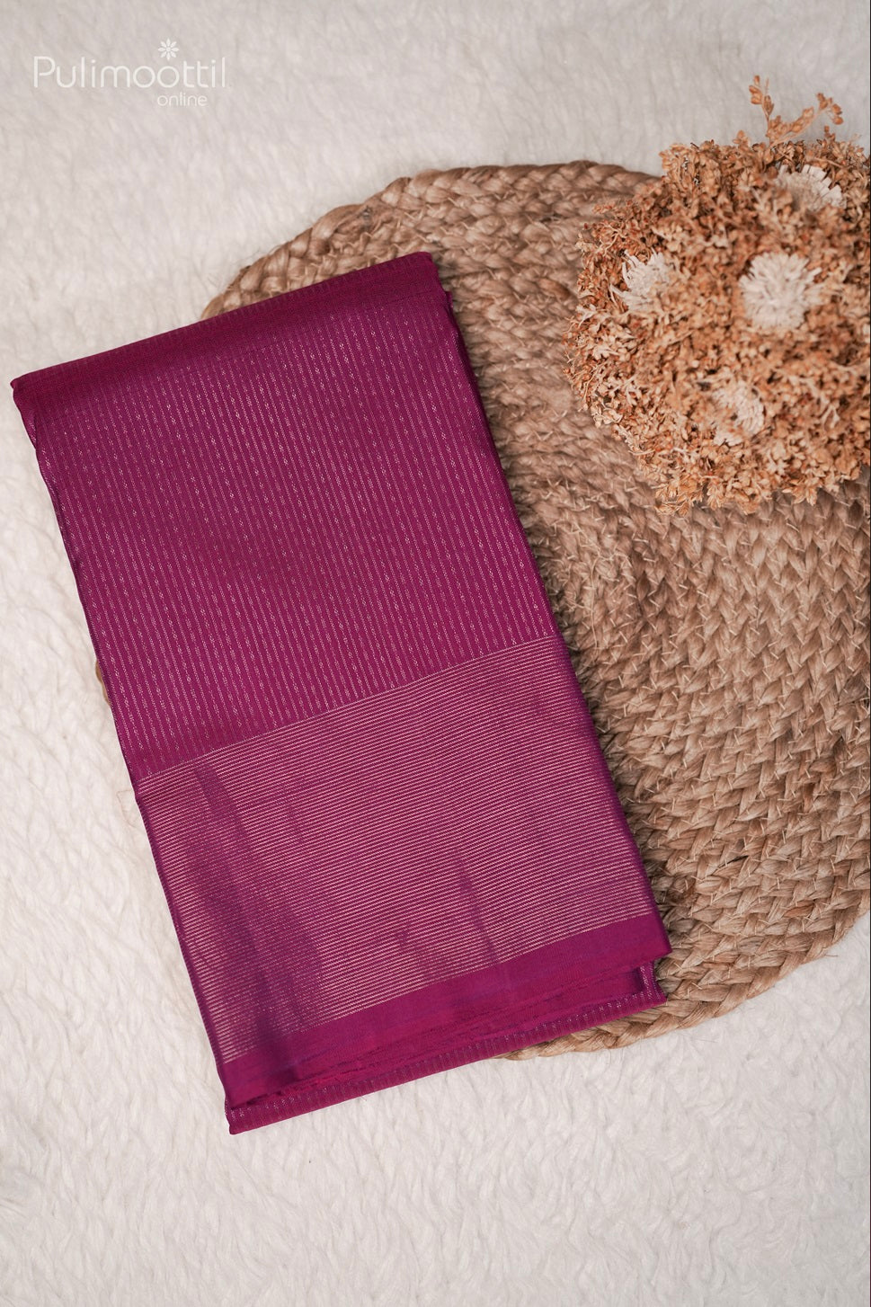 Pink Colour Kanchipuram Designer Saree