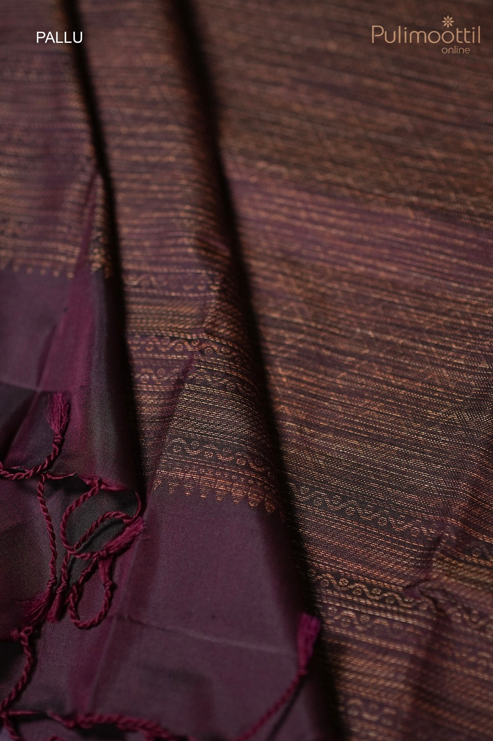 Purple Colour Kanchipuram Soft Silk Saree