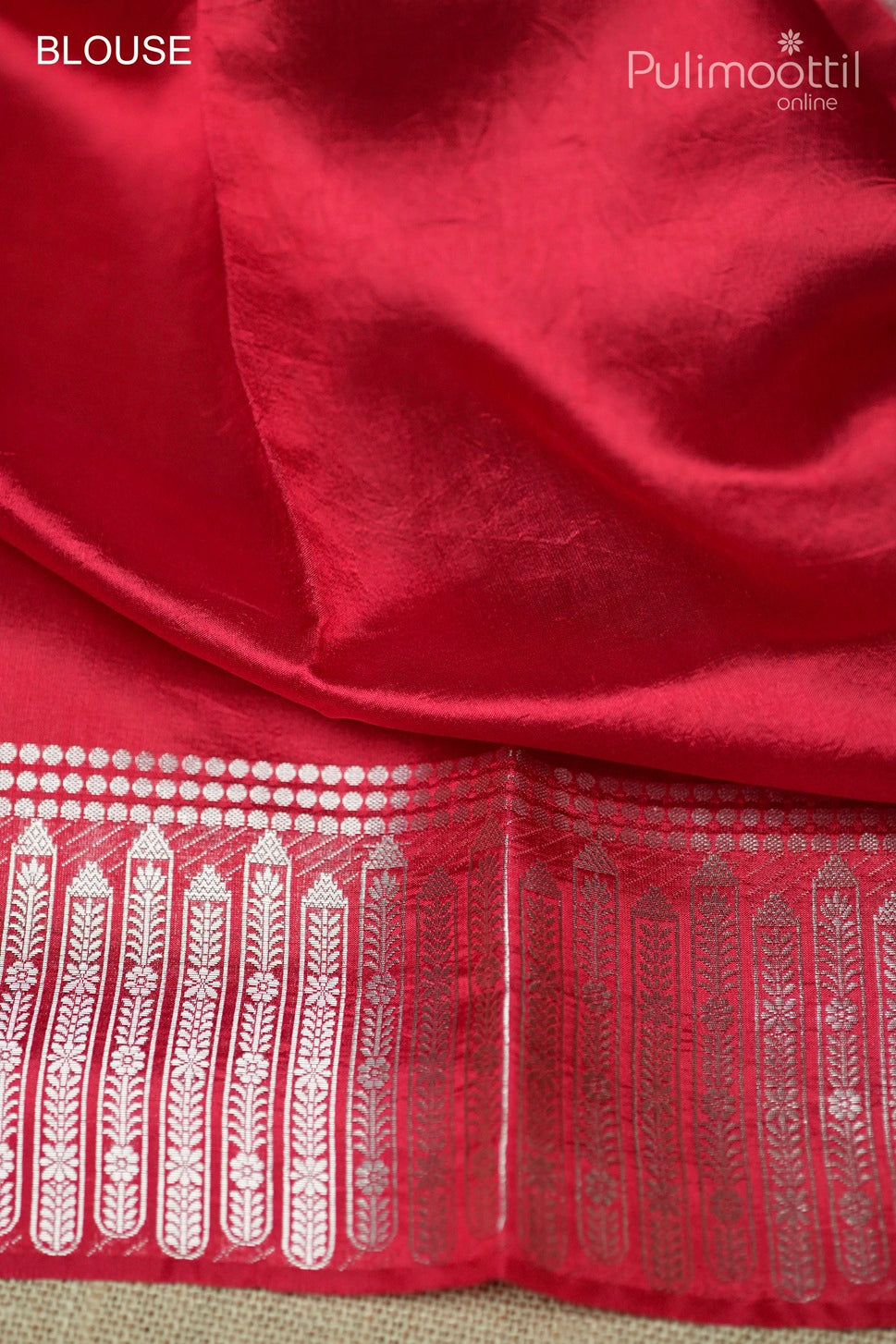 Black color Mango silk saree