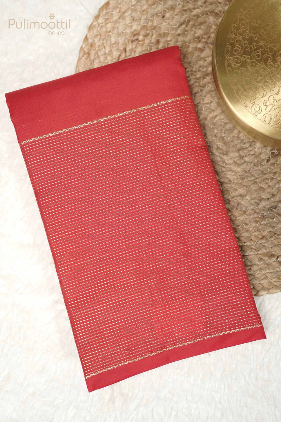 Red Colour Kanchipuram Saree