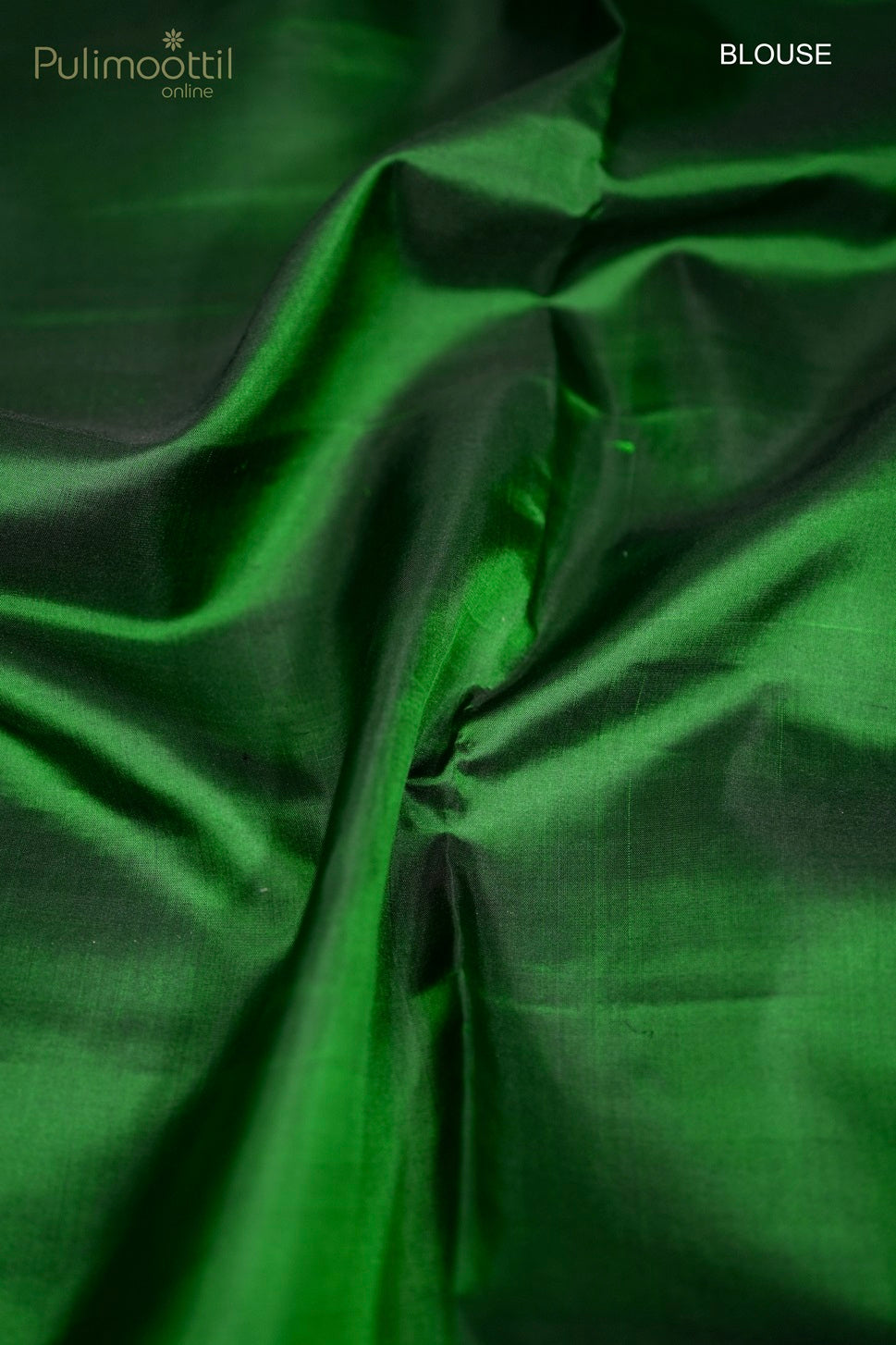 Bottle Green Colour Kanchipuram Soft Silk Saree