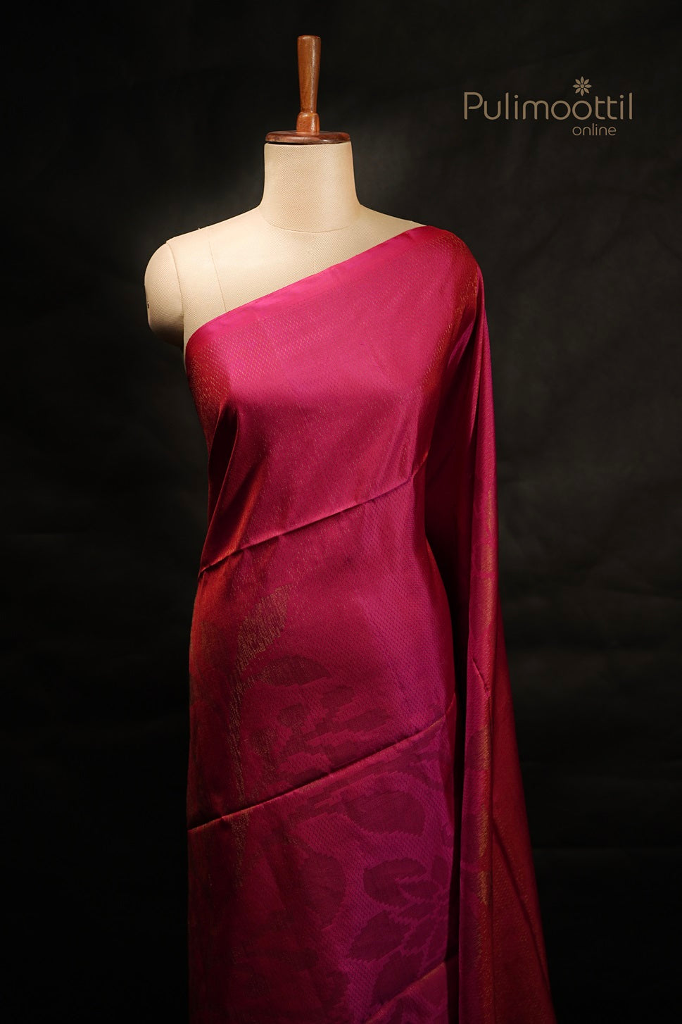 Pink Colour Kanchipuram Soft Silk Saree