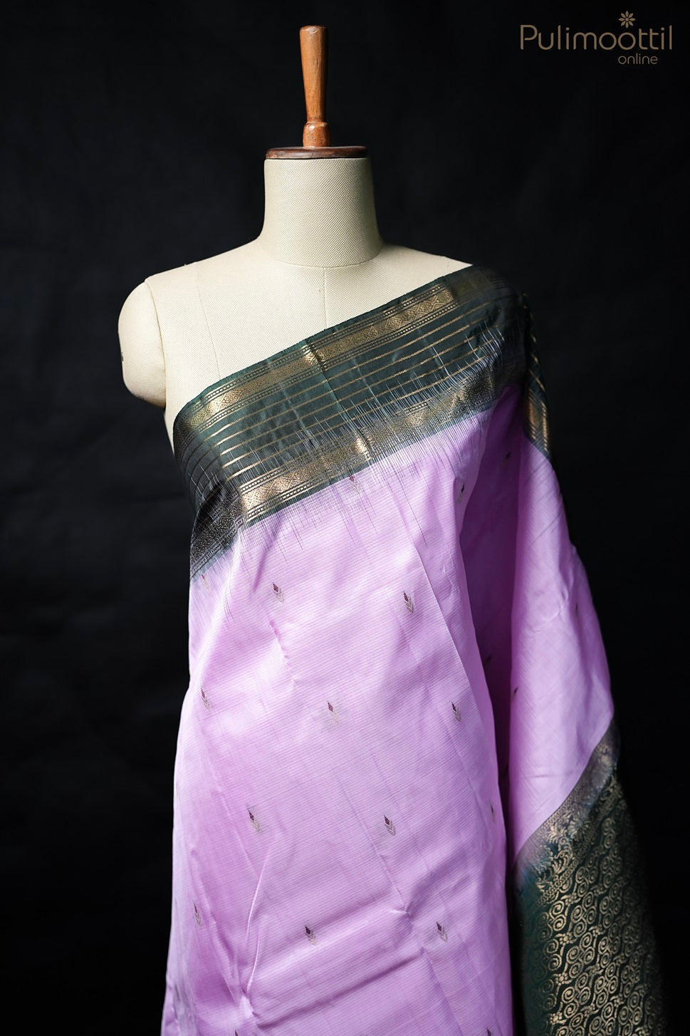 Baby Pink Colour Kanchipuram Soft Silk Saree