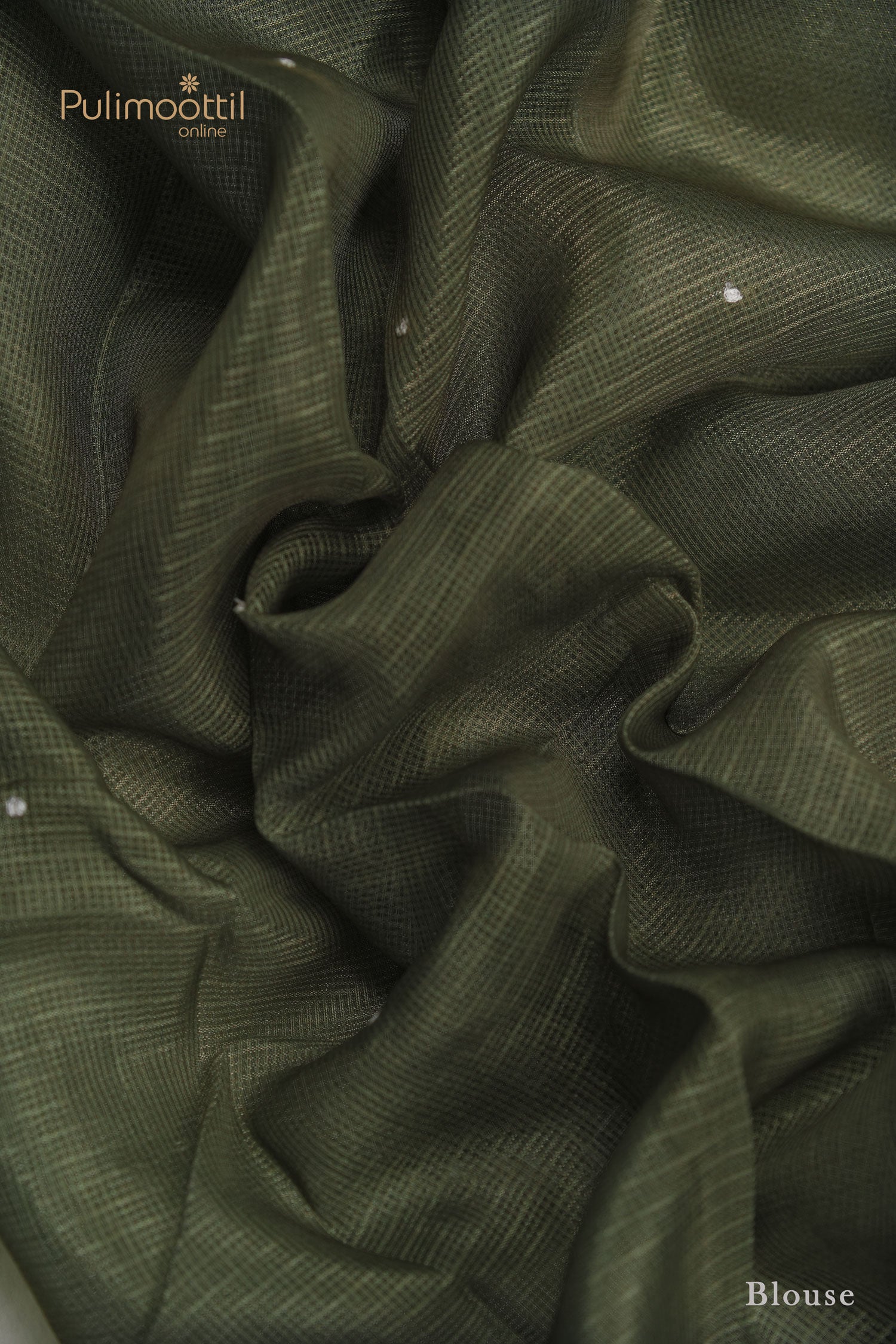 Light Cream Color Soft Net-cotton saree