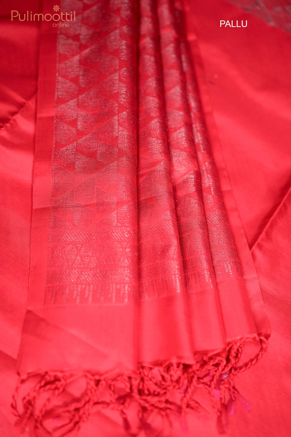 Red Colour Kanchipuram Soft Silk Saree