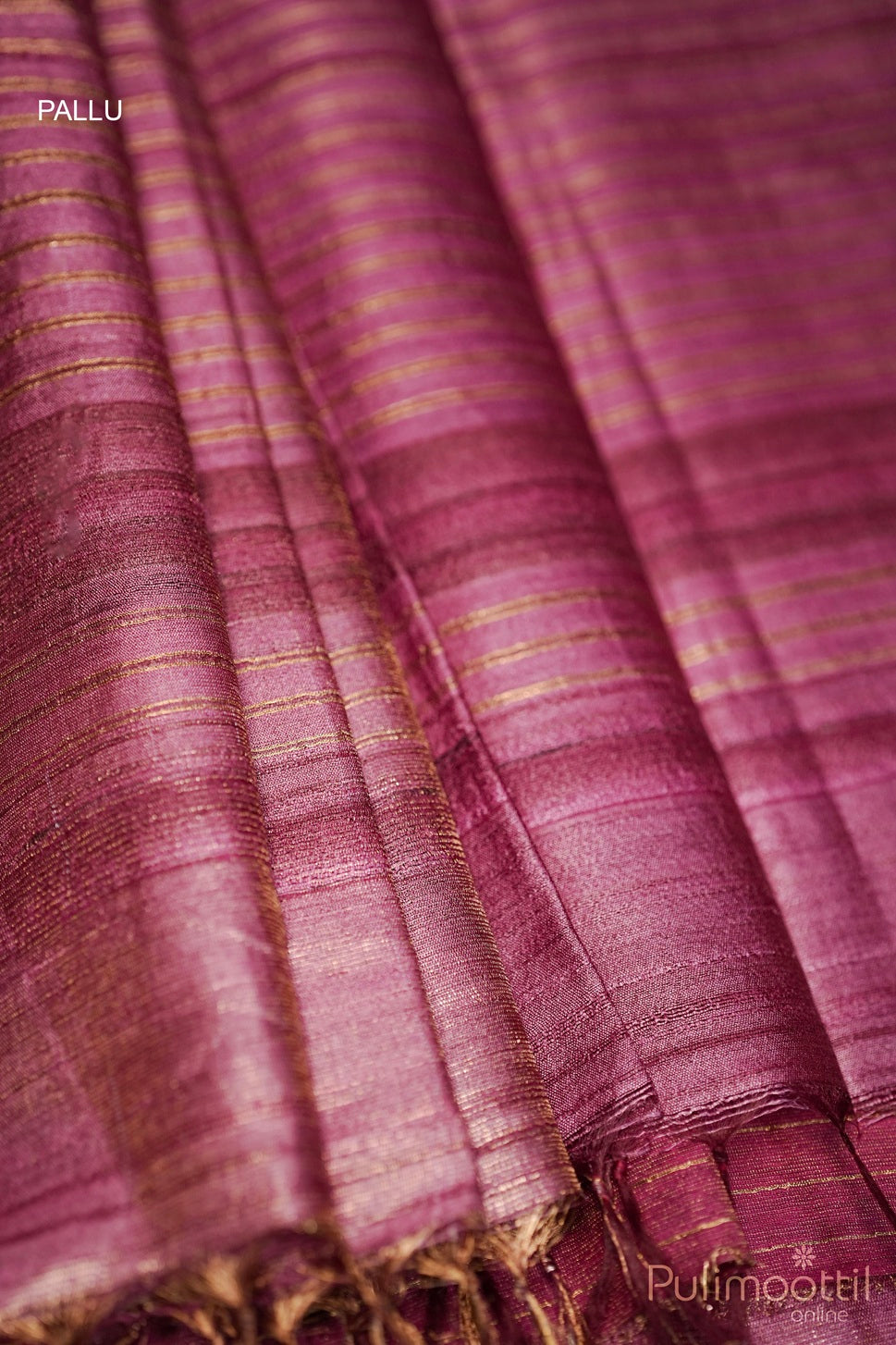 Pastel Pink Colour Jute Silk Saree.