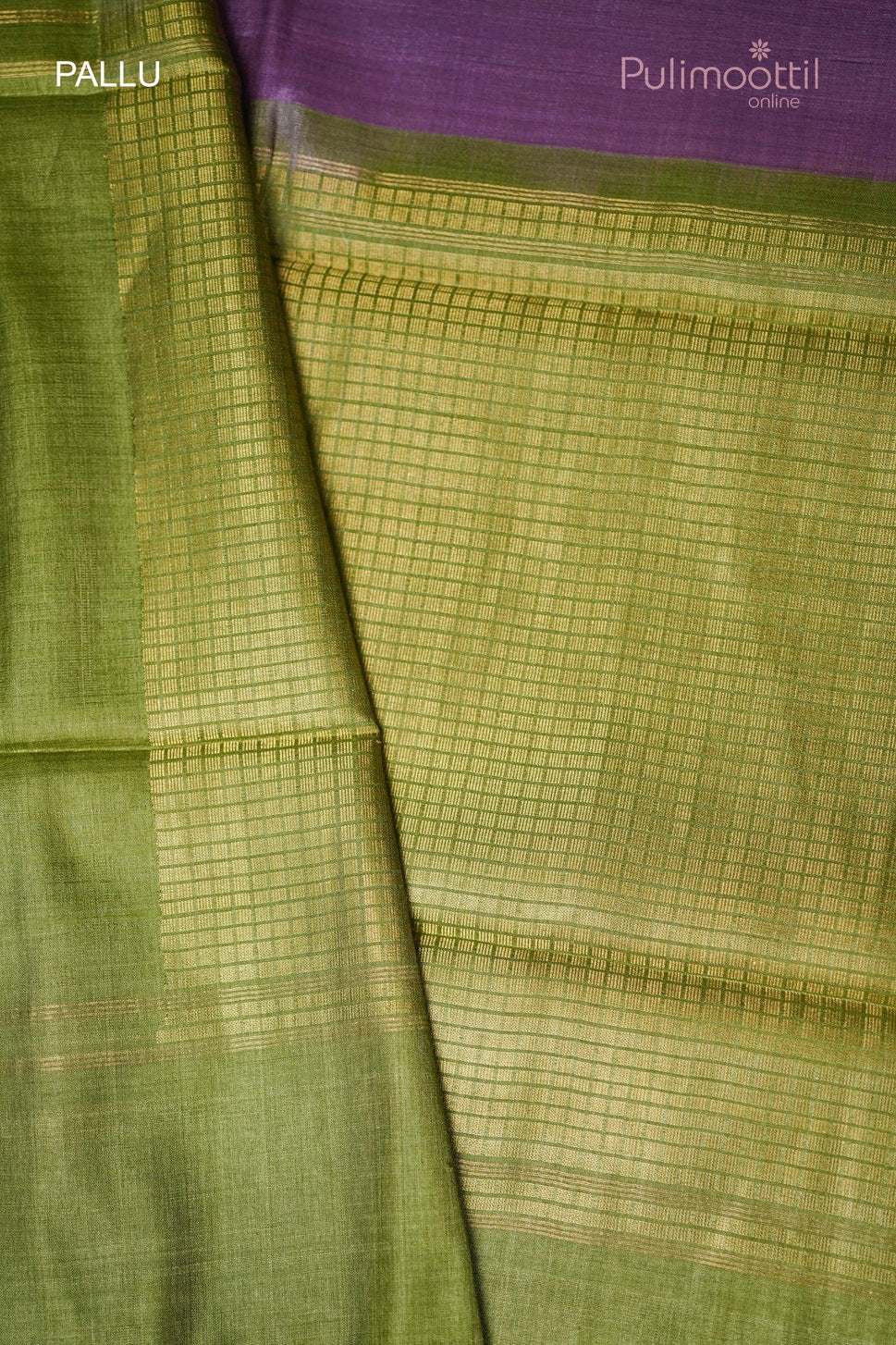 Light Violet Colour Tussar Silk Saree