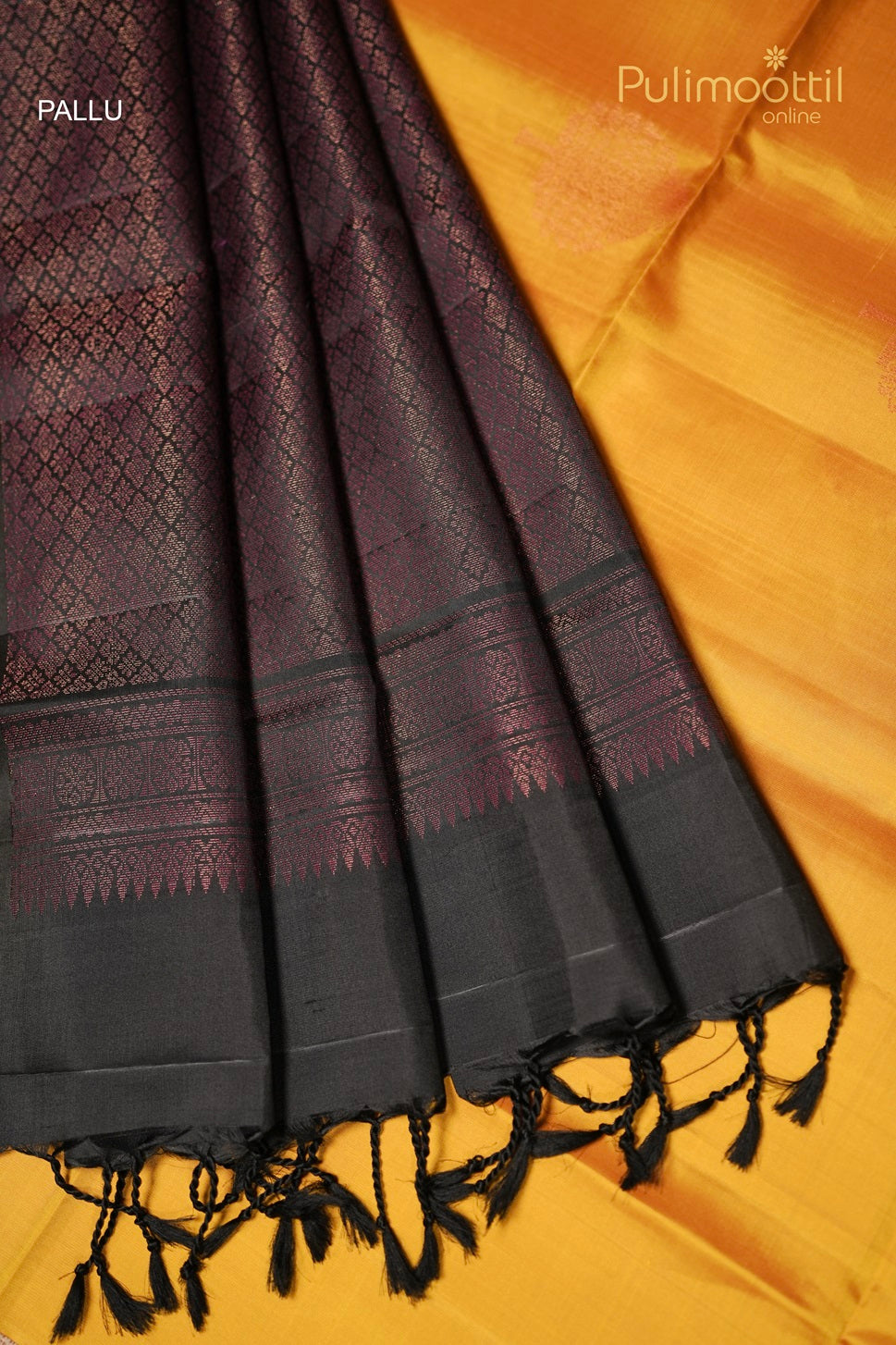 Yellow Colour Kanchipuram Soft Silk Saree
